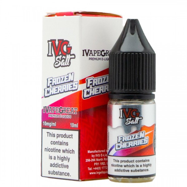 Frozen Cherries 10ml Nic Salt By IVG