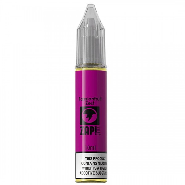 Passionfruit Zest 10ml Nic Salt By Zap