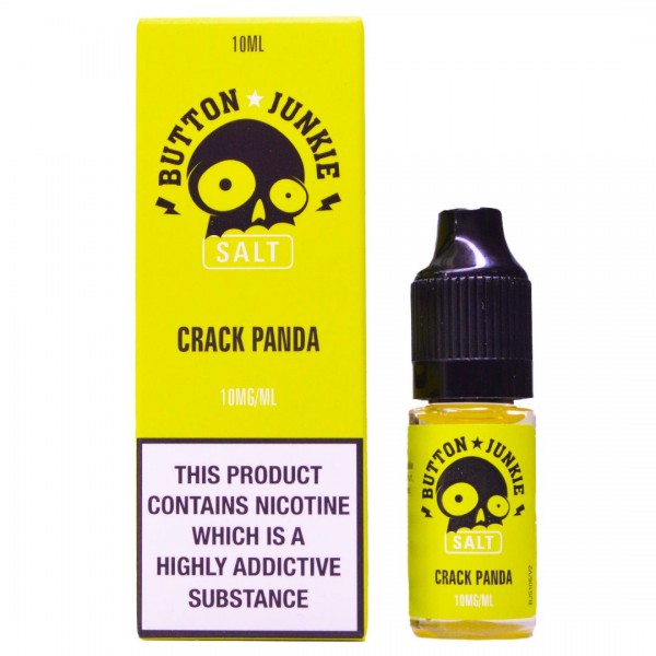 Crack Panda 10ml Nic Salt By Button Junkie