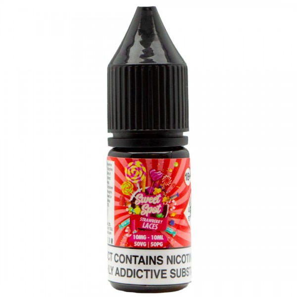 Strawberry Laces 10ml Nic Salt By Sweet Spot