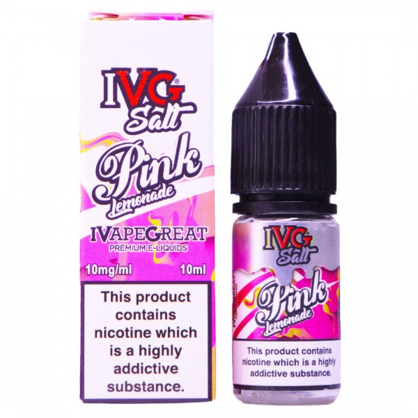 Pink Lemonade 10ml Nic Salt By IVG