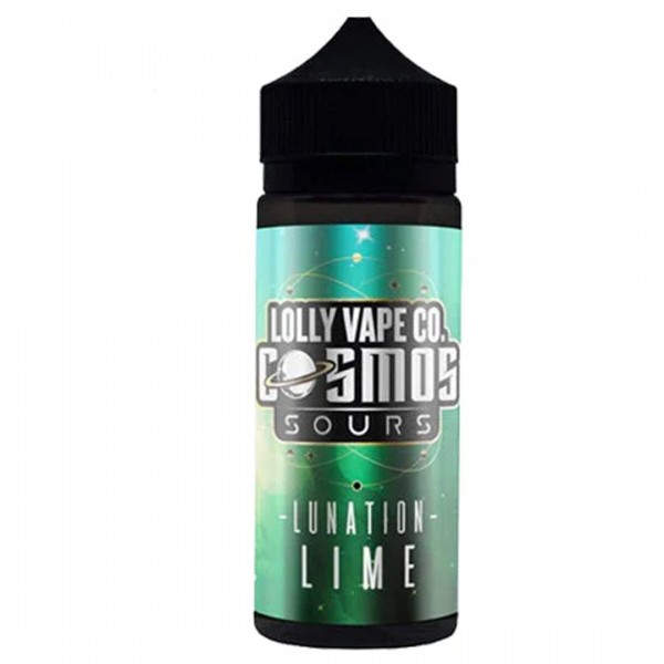 Lunation Lime 100ml Shortfill By Lolly Vape Co Cosmos Sours