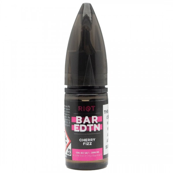 Cherry Fizz BAR EDTN 10ml Nic Salt By Riot Squad