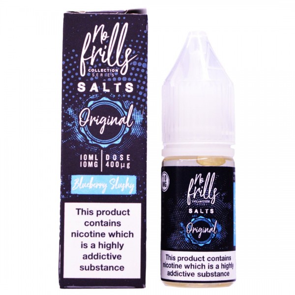 Blueberry Slushy 10ml Nic Salt By No Frills