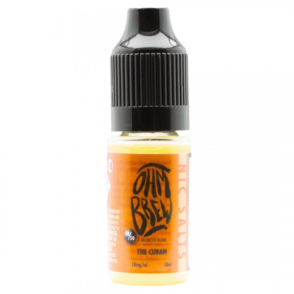 The Cuban 10ml Nic Salt By Ohm Brew