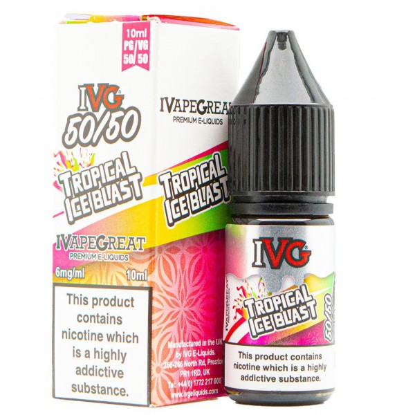 Tropical Ice Blast 10ml E Liquid By IVG