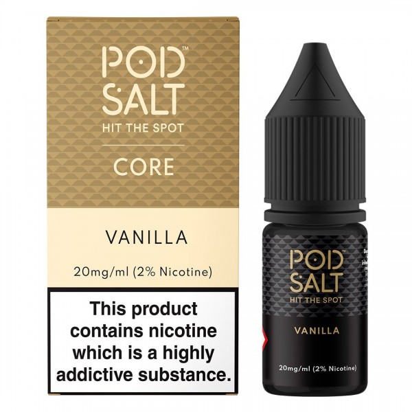 Vanilla 10ml Nic Salt By Pod Salt