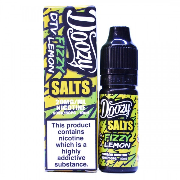 Fizzy Lemon 10ml Nic Salt By Doozy Vape Co