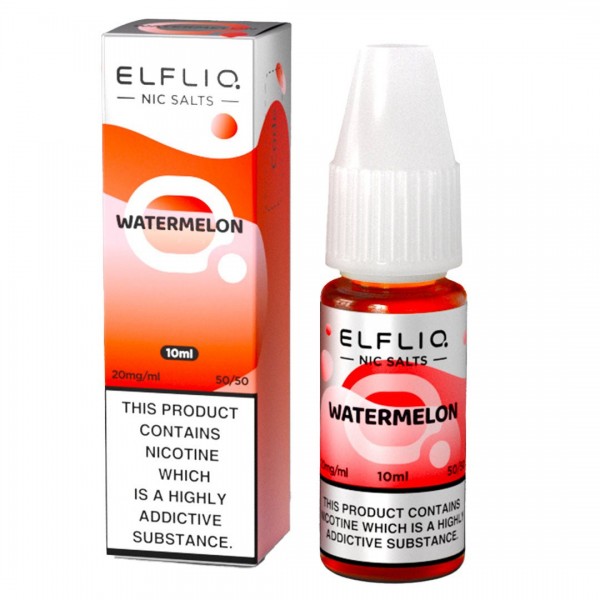 Watermelon 10ml Nic Salt By Elf Bar Elfliq