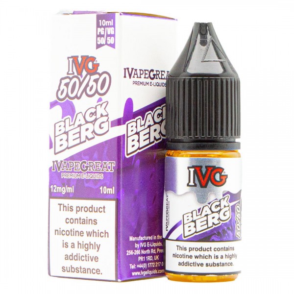 Blackberg 10ml E Liquid By IVG