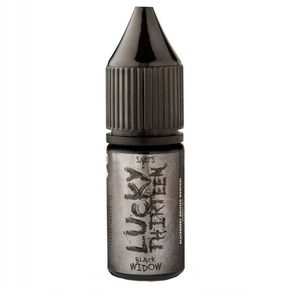 Black Widow 10ml Nic Salt By Lucky Thirteen