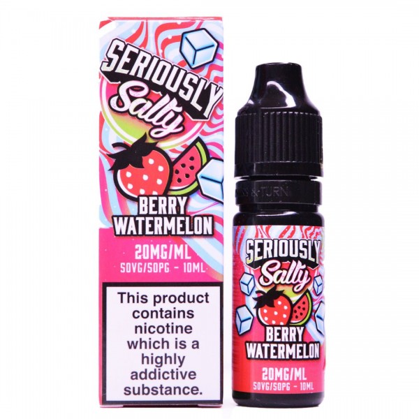 Berry Watermelon 10ml Nic Salt By Seriously Salty