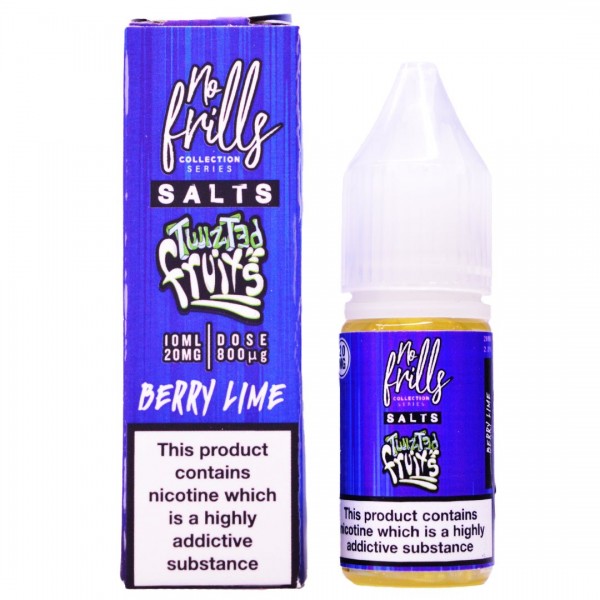 Berry Lime 10ml Nic Salt By No Frills Twisted Fruits