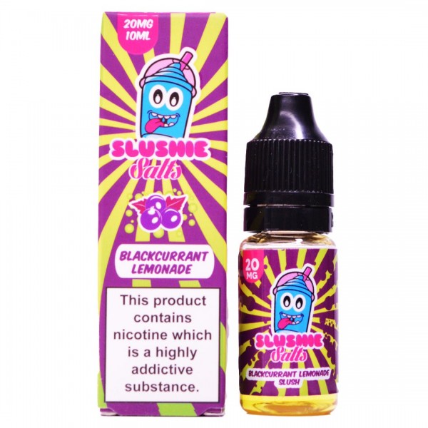 Blackcurrant Lemonade Nic Salt By Slushie Salts 10ml