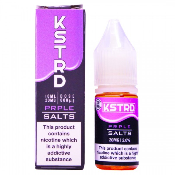 PRPLE Custard 10ml Nic Salt By KSTRD