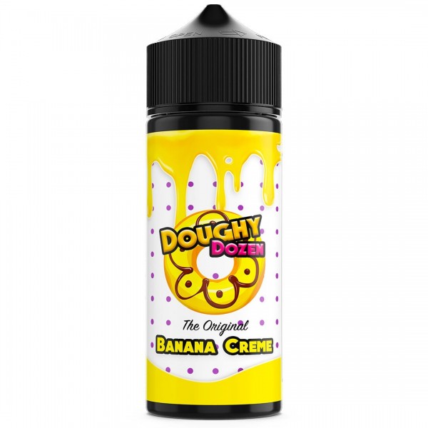 Banana Creme 100ml Shortfill By Doughy Dozen