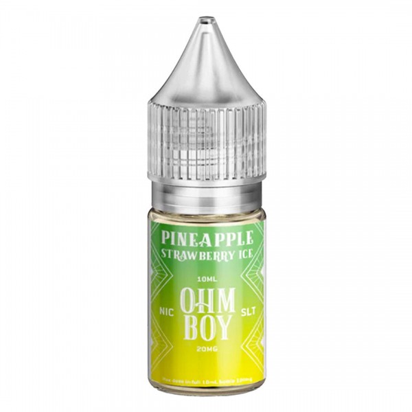 Pineapple Strawberry Ice 10ml Nic Salt By Ohm Boy SLT