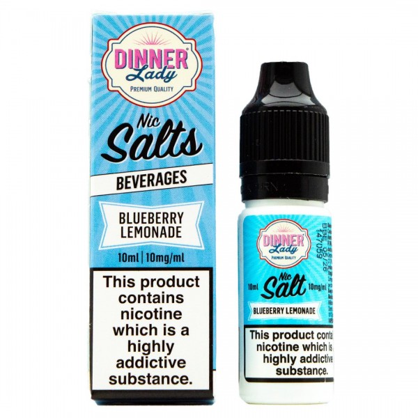 Blueberry Lemonade 10ml Nic Salt By Dinner Lady